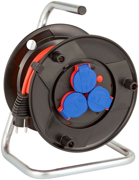 Produktbild Brennenstuhl Kabeltrommel Outdoor mit 20 Meter Kabel rot IP44