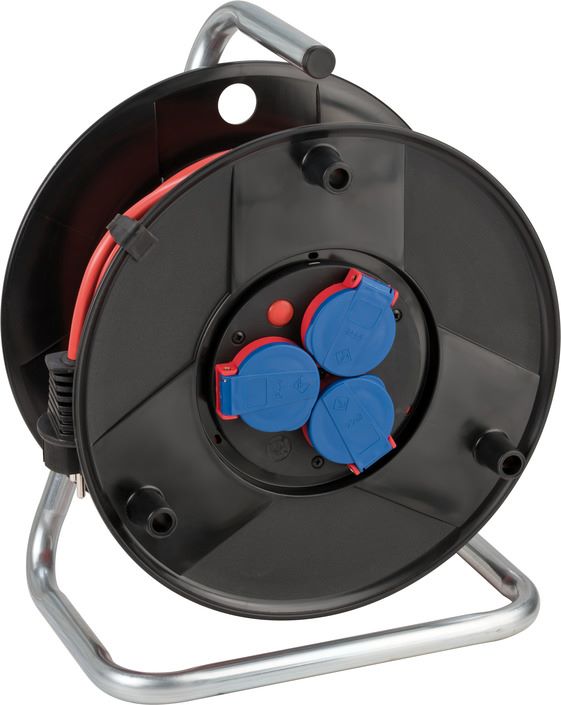 Produktbild Brennenstuhl Kabeltrommel Outdoor mit 40 Meter Kabel in rot IP44