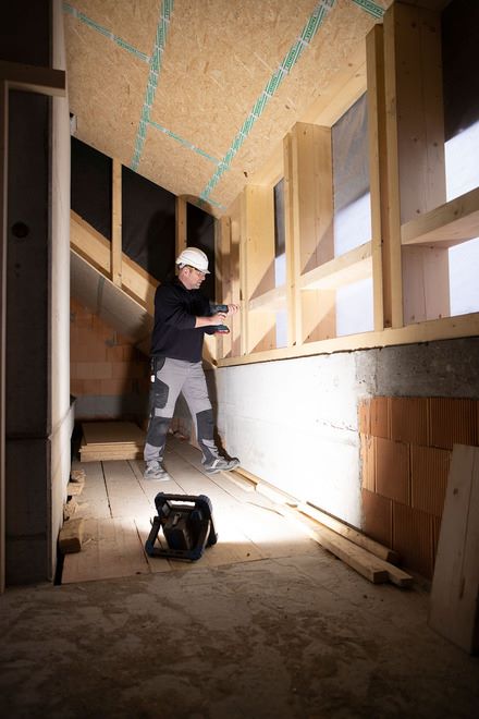 Produktbild Brennenstuhl LED Akku Arbeitsstrahler BS 5000 MA 6000lm 18V IP55 2 Schaltstufen dimmbar bild 14