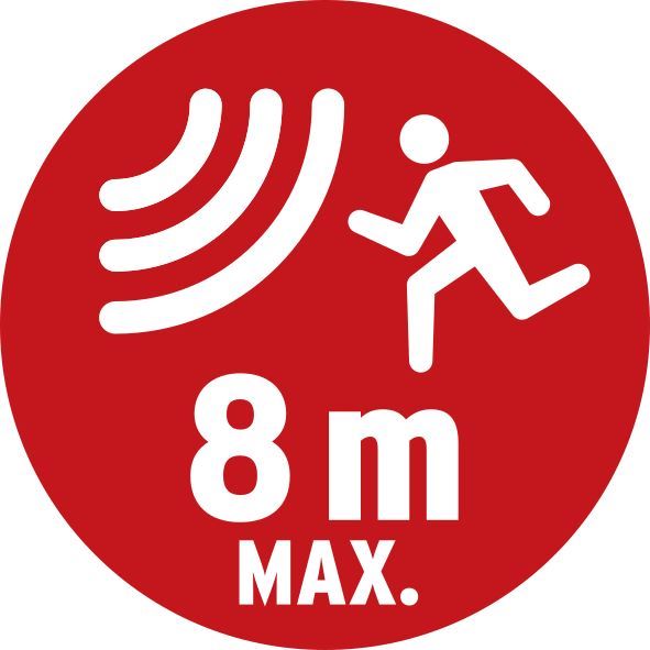 Produktbild Brennenstuhl LED Ovalleuchte Kellerleuchte 15 Watt mit Bewegungsmelder bild 3