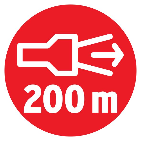 Produktbild Brennenstuhl LuxPremium LED Taschenlampe THL 300 IP 54 CREE und COB LED bild 5