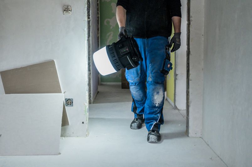 Produktbild Brennenstuhl Multi Battery LED 360 Grad Hybrid Baustrahler 12000 lm IP54 Akkus 7 verschiedene bild 14