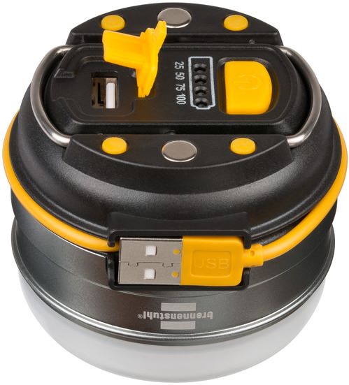 Produktbild Brennenstuhl Akku LED Outdoor Leuchte Oli 0300 A Campingleuchte mit USB bild 10