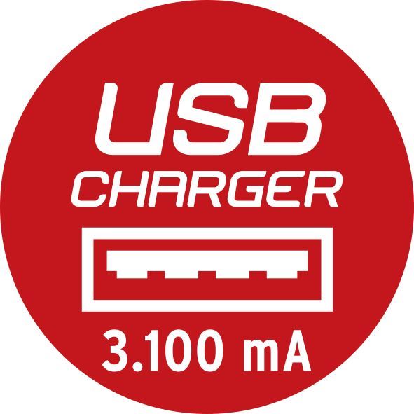 Produktbild Brennenstuhl Premium-Alu-Line Steckdosenleiste 6-fach USB/Mehrfachsteckdose 3 m Kabel bild 2