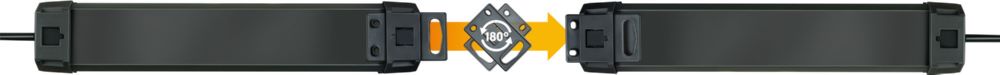 Produktbild Brennenstuhl Premium-Line Comfort Switch Plus Steckdosenleiste 6-fach schwarz/grau bild 8