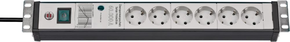 Produktbild Brennenstuhl Premium-Line Steckdosenleiste 6-fach Überspannungsschutz 60.000 A 3 m
