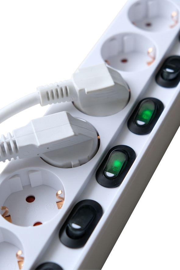 Produktbild Brennenstuhl Steckdosenleiste einzeln schaltbar 6 fach mit 2 poligen Schaltern bild 5