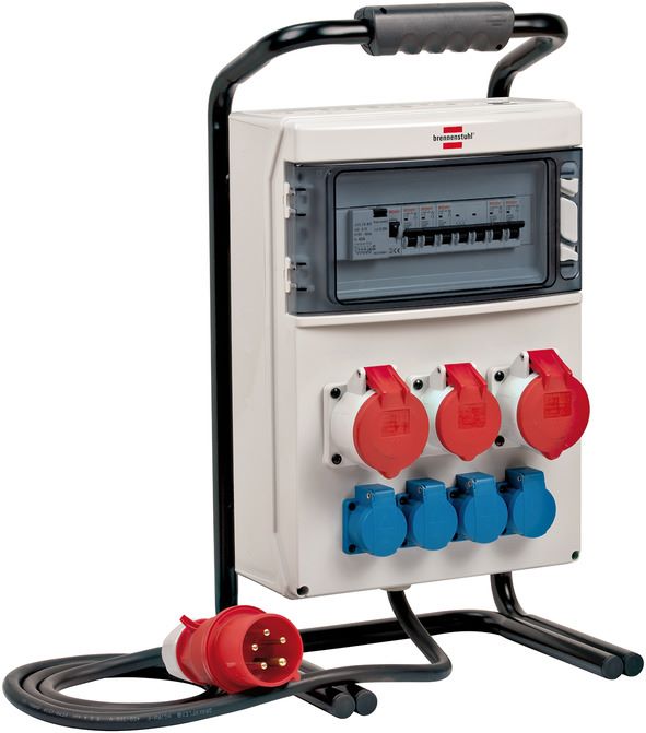 Produktbild Brennenstuhl Stromverteiler tragbar 2 x 32 A und 1 x 16 A CEE Steckdosen