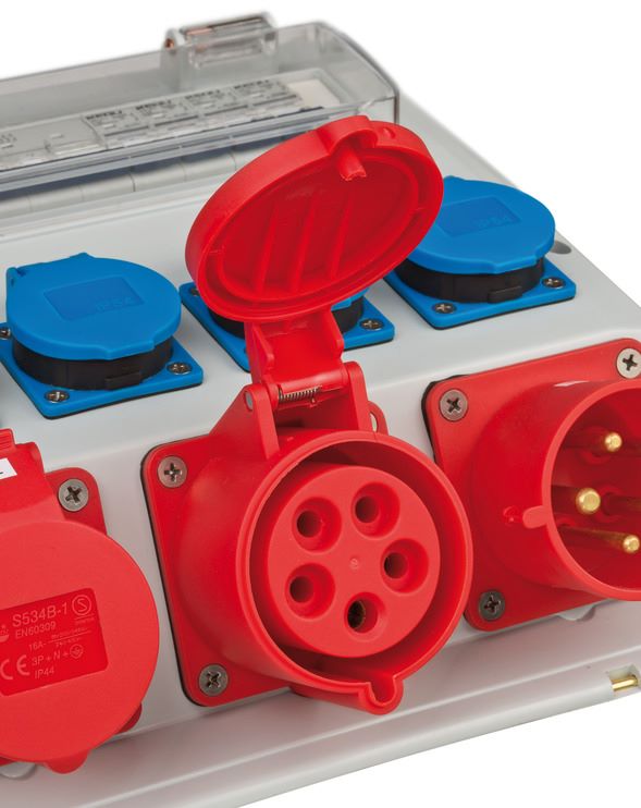 Produktbild Brennenstuhl Tragbarer Stromverteiler Wandverteiler 32 A bild 5