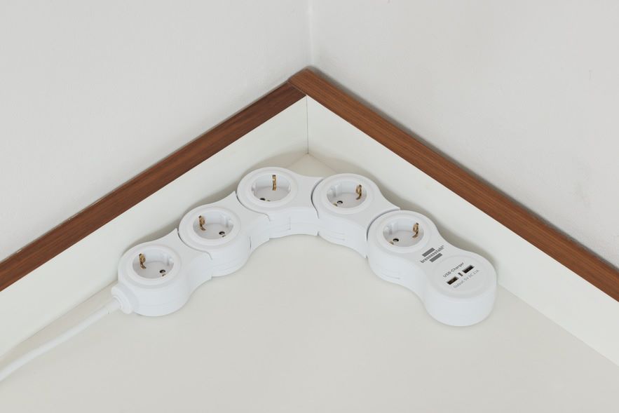 Produktbild Brennenstuhl Vario Power Steckdosenleiste mit USB Ladefunktion Bewegliche Steckdosenleiste bild 5