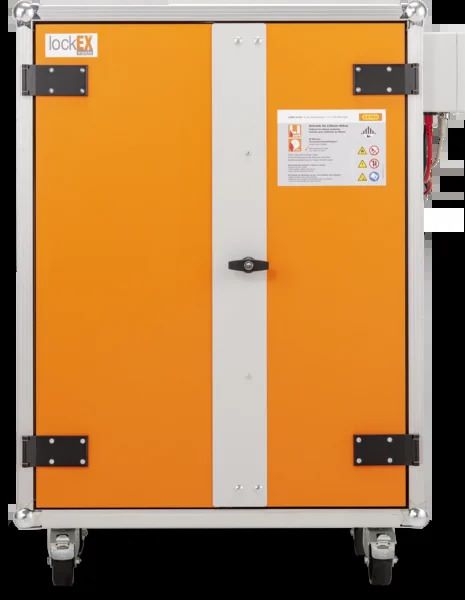 Produktbild Cemo Akku Ladeschrank 8/10 Premium Plus mit 6 Steckdosen 66 x 89 x 115 cm