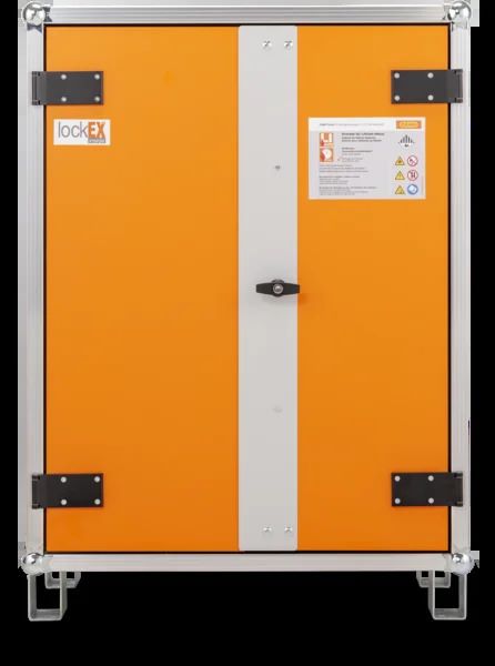 Produktbild Cemo Akku Ladeschrank 8/10 Basic lockEX Rauchmelder 66 x 81 x 111 cm