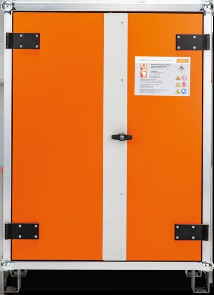 Produktbild Cemo Akku Lagerschrank 8/10 mit Füßen lockEX 58 x 81 x 111 cm