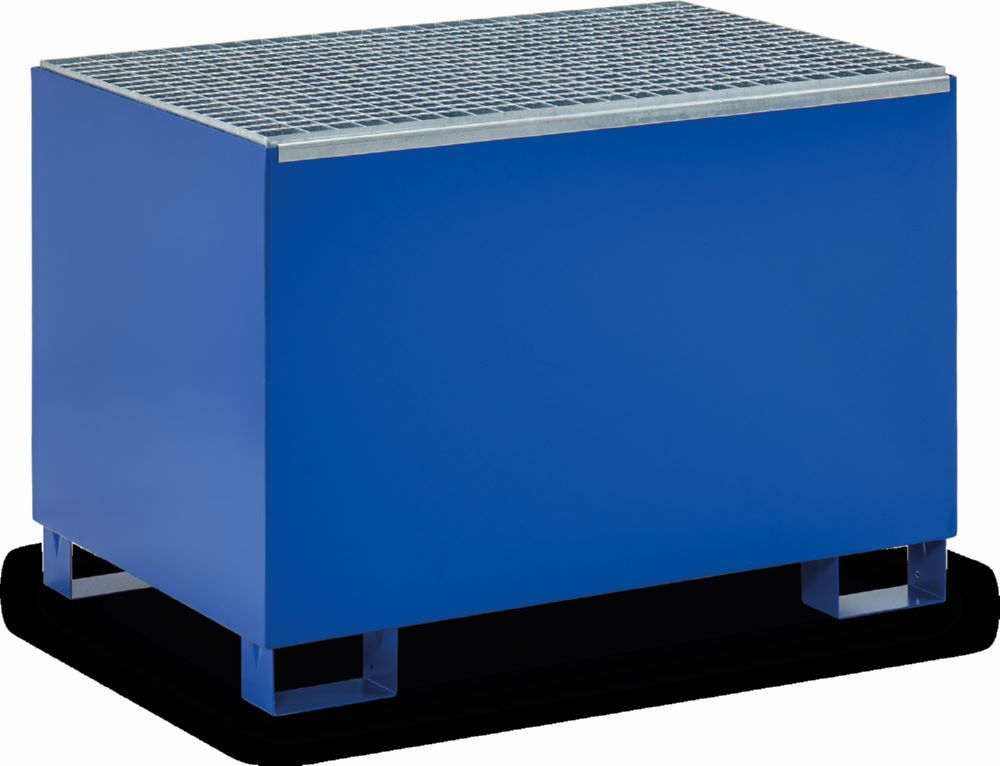 Produktbild Cemo Auffangwanne Typ SW600/2 lackiert mit Gitterrost verzinkt 120 x 82 x 82 cm bild 3