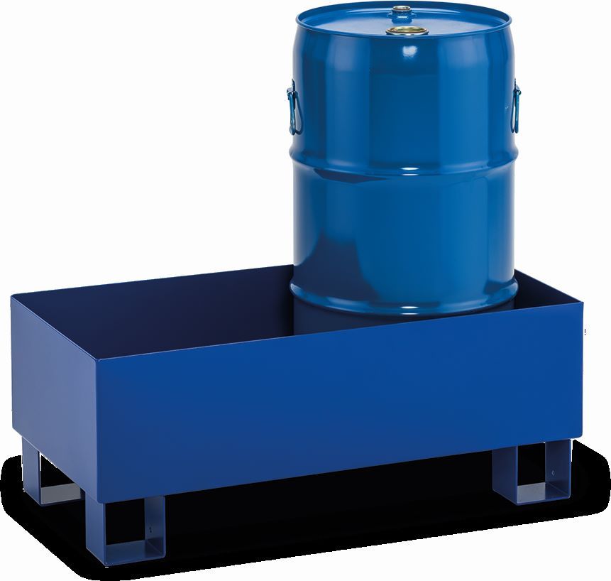 Produktbild Cemo Auffangwanne Typ SW65/2 lackiert RAL 5002 ohne Gitterrost 82 x 41 x 32 cm bild 3