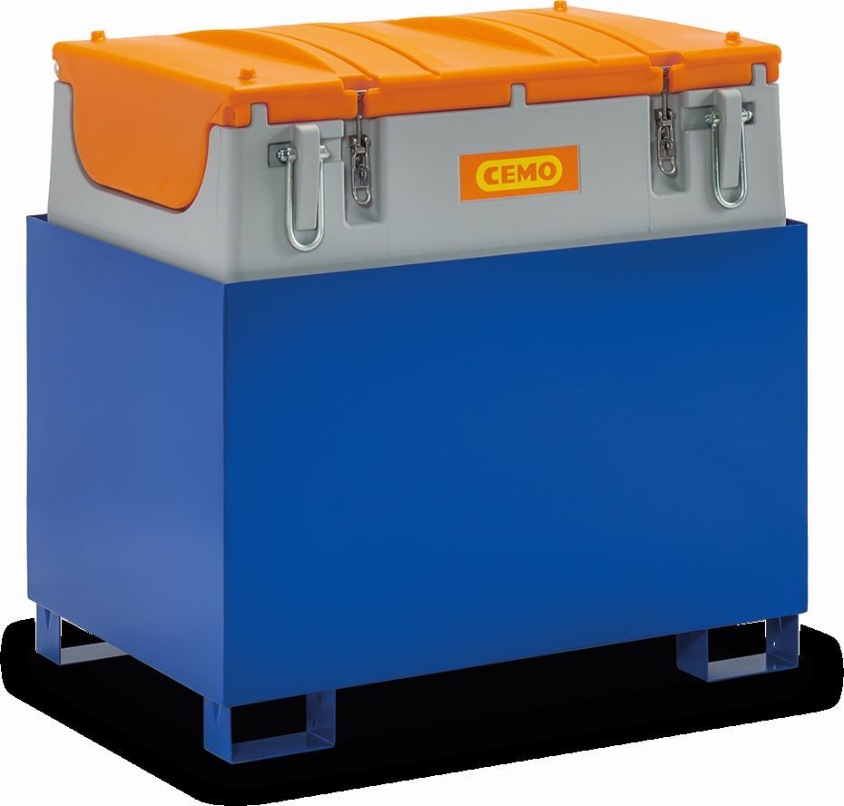 Produktbild Cemo Auffangwannen für moblile Dieseltankstellen ohne Gitterrost lackiert RAL 5002 bild 1