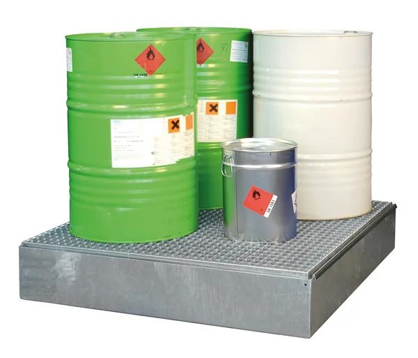 Produktbild Cemo Auffangwanne Typ SW4 ohne Füße verzinkt 121 x 120 x 17,5 cm