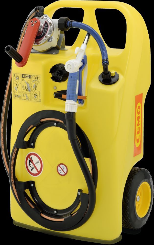 Produktbild Cemo Caddy 60 l mit Kurbelpumpe für Frostschutz