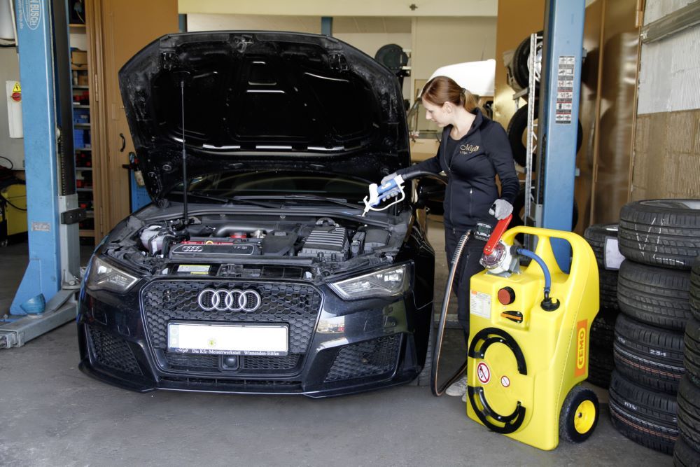 Produktbild Cemo Caddy 60 l mit Kurbelpumpe für Frostschutz bild 2