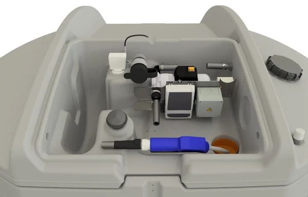 Produktbild Cemo Cube Tank 3500 Liter für Adblue Indoor Basic 210 x 198 x 158 cm