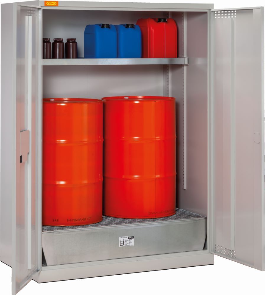 Produktbild Cemo Fassschrank inklusive Wannenboden & Bodenauffangwanne 210 l bild 4