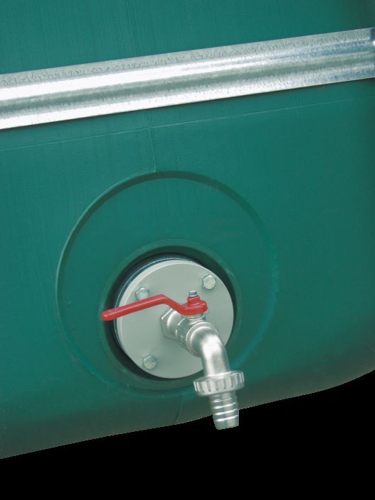 Produktbild Cemo Flansch mit Kugelhahn 1 Zoll für Großspeicher