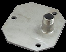 Produktbild Cemo Edelstahl Flanschplatte 1 1/2 Zoll AG