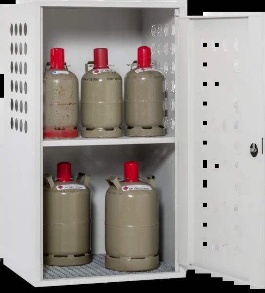 Produktbild Cemo Gasflaschendepot eintürig 70 x 85 x 150 mm