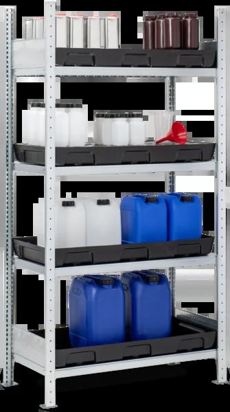 Produktbild Gefahrstoffregal 10/5-PE Grundfeld bild 2