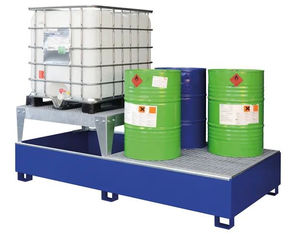 Produktbild Cemo IBC Auffangwanne GS2 AB1 lackiert 126 x 268 x 80 cm