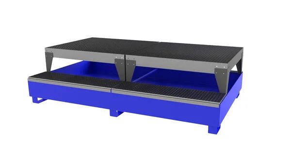 Produktbild Cemo IBC Auffangwanne GS2a AB2 lackiert 161 x 268 x 74 cm