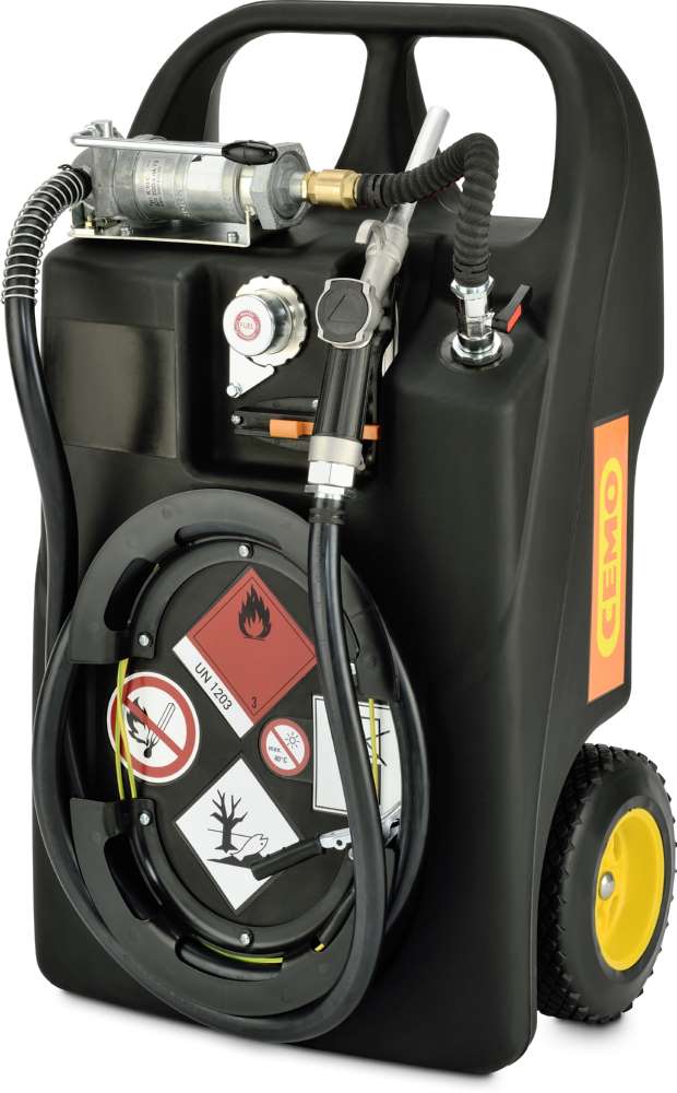 Produktbild CEMO Kraftstofftrolley 60 Liter mit Handpumpe