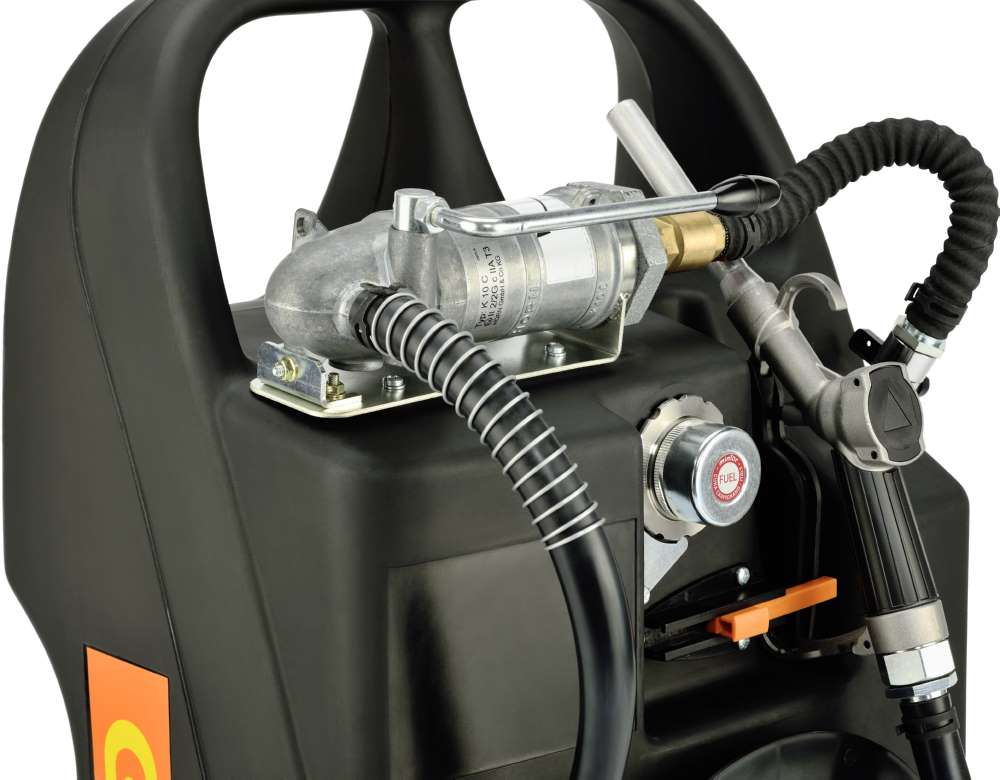 Produktbild CEMO Kraftstofftrolley 60 Liter mit Handpumpe bild 3