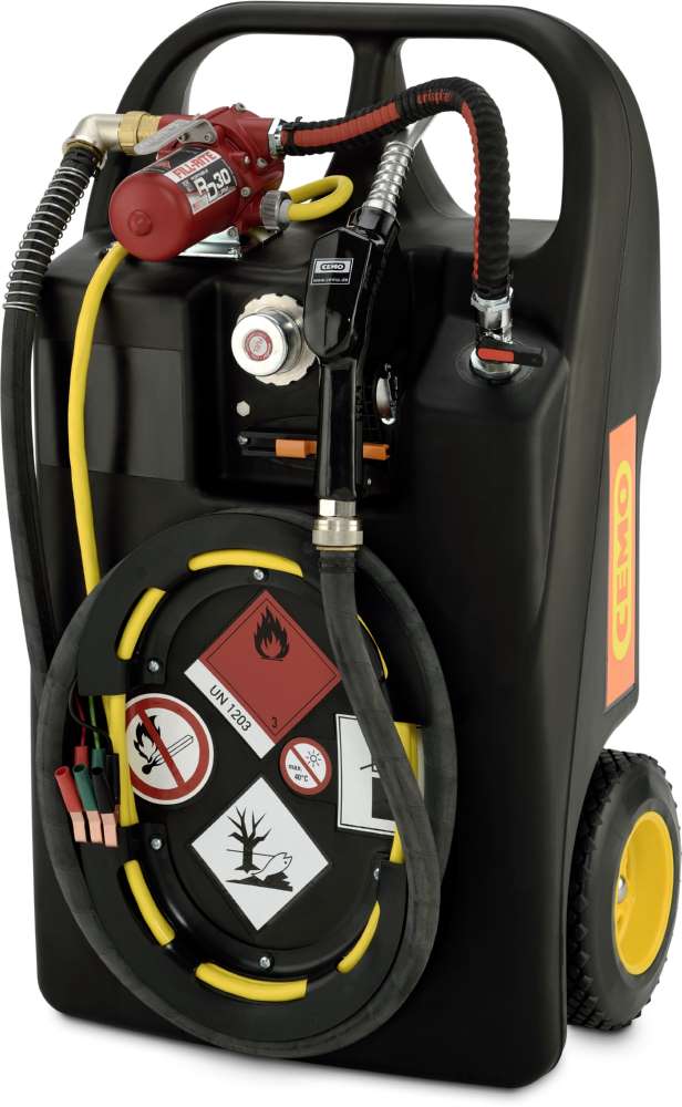 Produktbild CEMO Kraftstofftrolley 60 Liter mit Elektropumpe