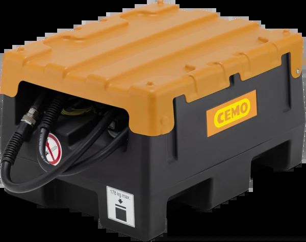 Produktbild Cemo Kanister Mobil Easy 120 Liter mit Elektropumpe 60 x 80 x 47 cm