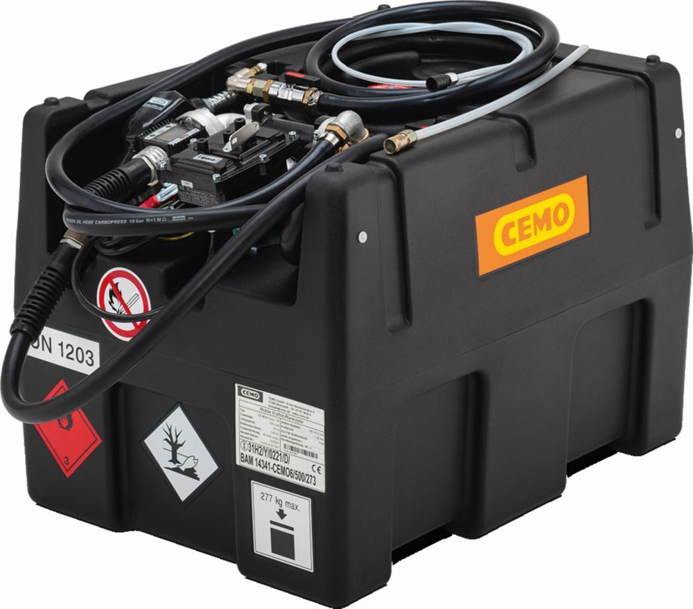 Produktbild Cemo KS Mobil Easy 190 Liter Absaugung mit Elektropumpe 12 V