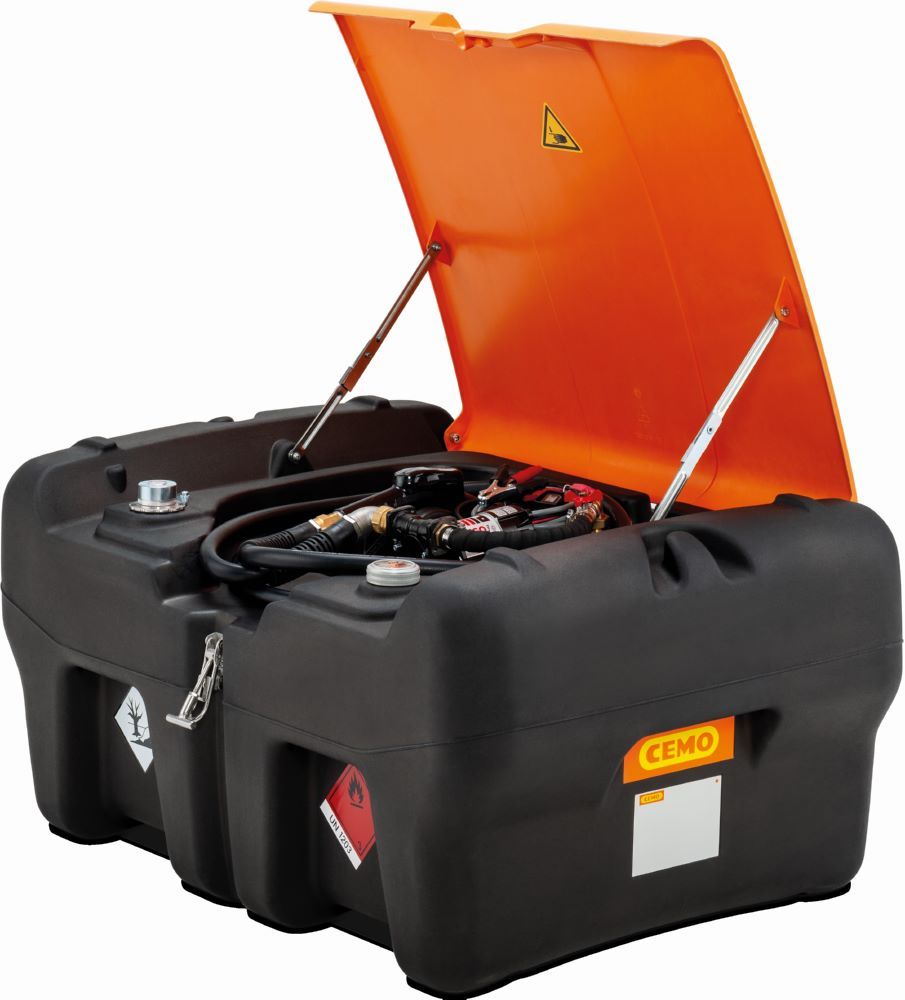 Produktbild Cemo KS-Mobil Easy 330 l mit Elektropumpe 12 V Automatik - Zapfpistole und Deckel