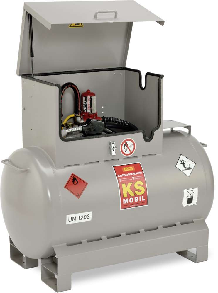 Produktbild CEMO KS Mobil 300 Liter lackiert mit Elektropumpe