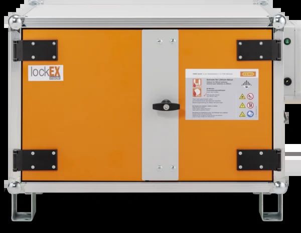 Produktbild Cemo Li Ladeschrank 8/5 Premium mit Rauchmelder 66 x 80 x 62 cm