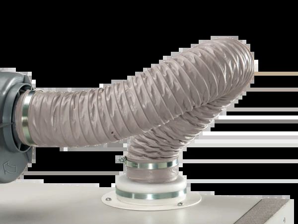 Produktbild Lüftungsschlauch L=2000 inkl. 2 Schellen, DN 75, Zubehör für Abluftventilatoren bild 2