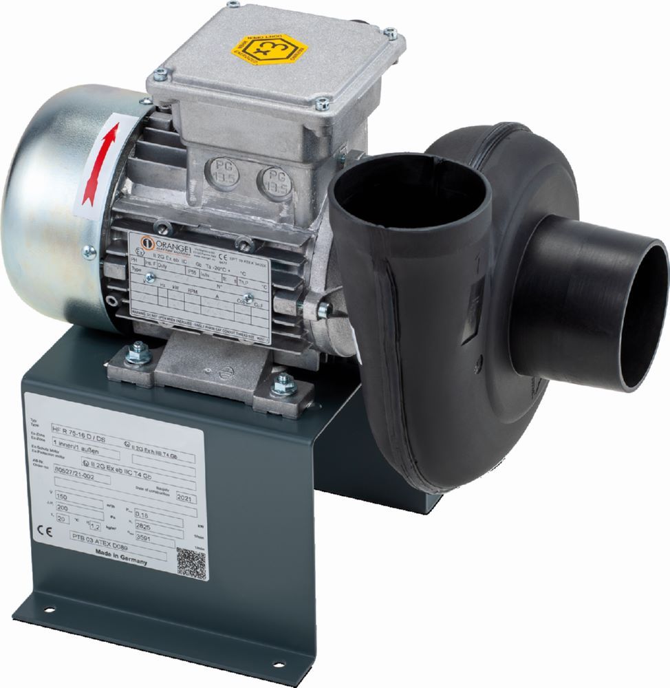 Produktbild Cemo Modell 5 Radial 380 V mit Ex-Motor Abluftventilator für Sicherheitsschränke