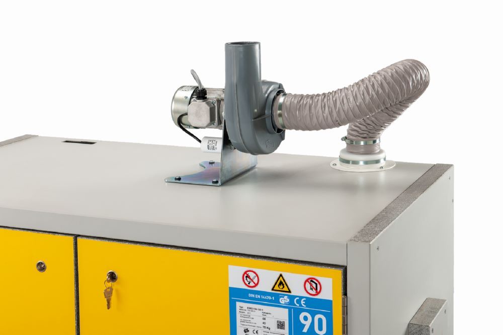 Produktbild Cemo Modell 1 Radial 230 V ohne Ex-Motor Abluftventilator für Sicherheitsschränke bild 2