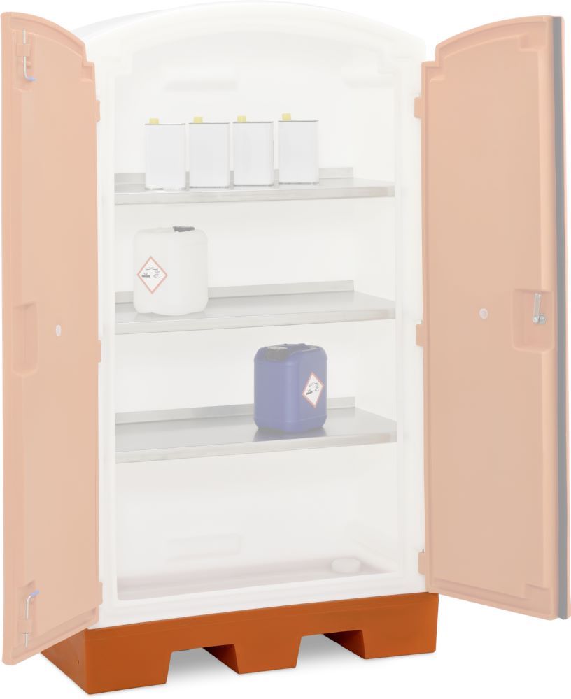 Produktbild Cemo PE Auffangwanne 40 Liter als Sockel orange