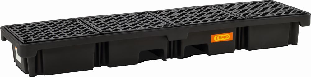 Produktbild Cemo PE-Fassauffangwanne 220/4e 245 x 66 x 26 cm Auffangvolumen 215 Liter