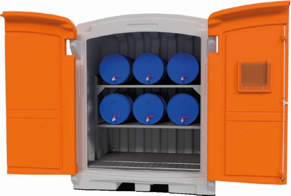 Produktbild Cemo PE-Gefahrstoffdepot 220/2 160 x 114 x 198 cm