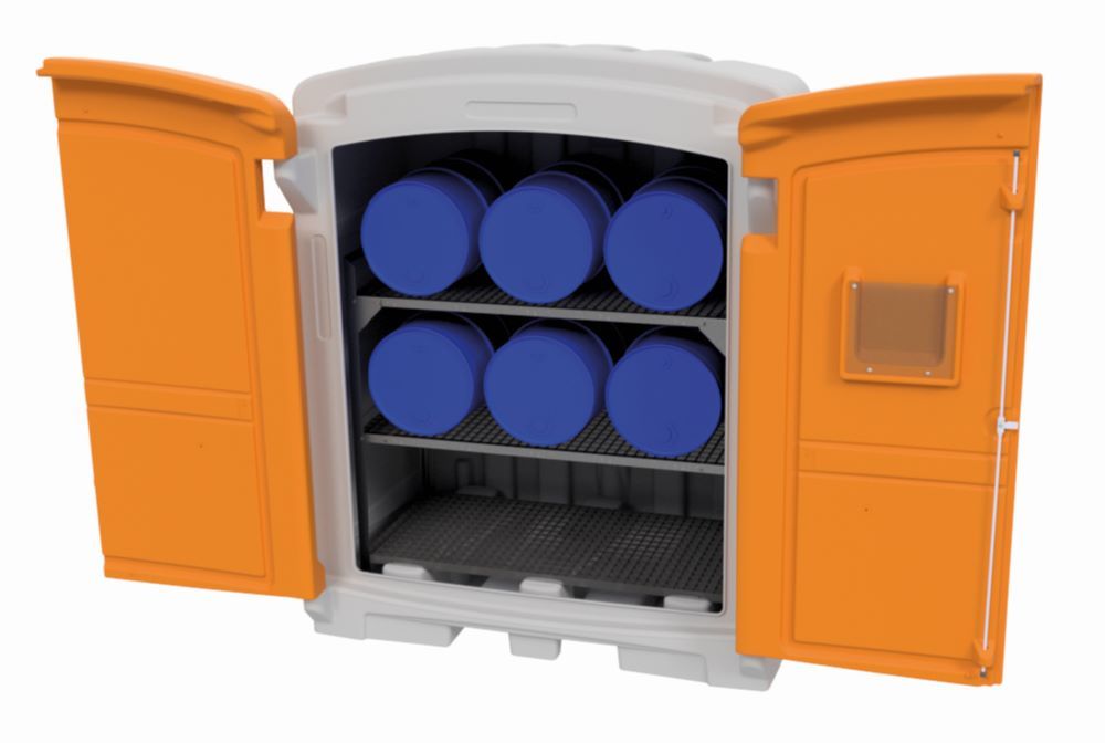 Produktbild Cemo PE-Gefahrstoffdepot 220/2 160 x 114 x 198 cm bild 3