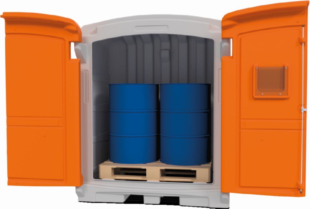 Produktbild Cemo PE-Gefahrstoffdepot 220/2 160 x 114 x 198 cm bild 4