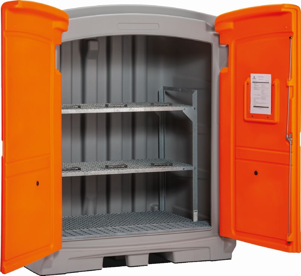 Produktbild Cemo PE-Gefahrstoffdepot 220/2 160 x 114 x 198 cm bild 7