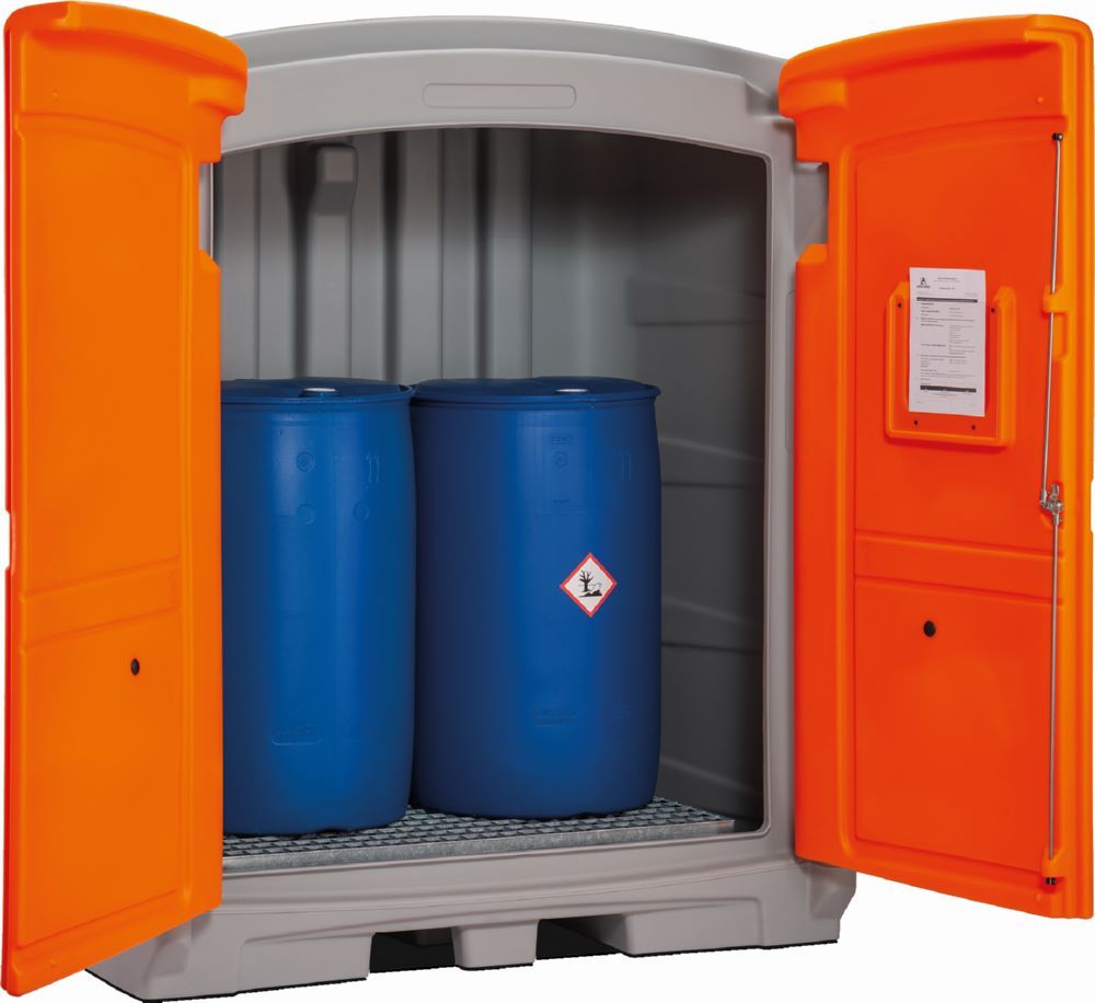 Produktbild Cemo PE-Gefahrstoffdepot 220/2 160 x 114 x 198 cm bild 8