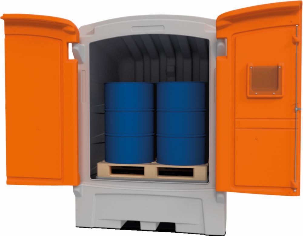 Produktbild Cemo PE-Gefahrstoffdepot 1100/1 160 x 167 x 228 cm